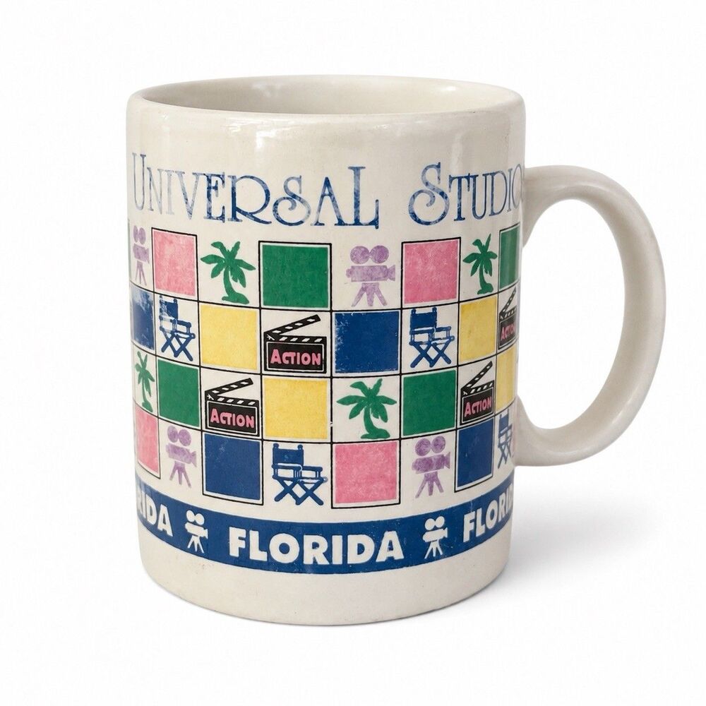 Vintage Universal Studios Florida Coffee Mug Smith Novelty Co